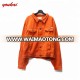 Orange wholesale plus size denim jean baggy jackets for women